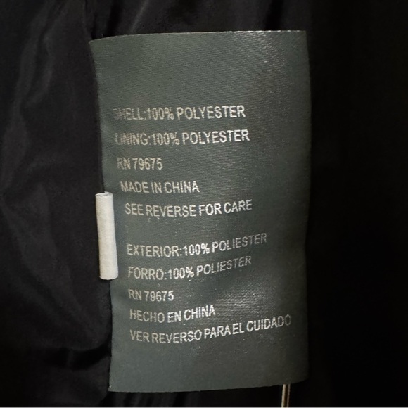 Michael Kors Rain Jacket Blue Red Hooded Button Up Full Zip Boy Girl Sz 10-12 - Picture 11 of 11